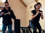 Jennifer Garner works up a sweat during intense workout with friend
