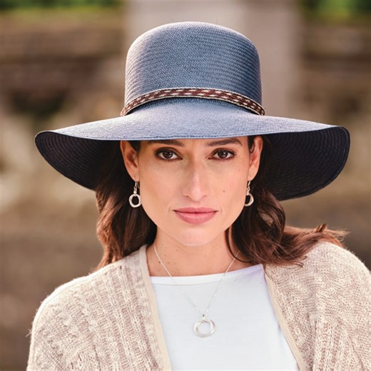  Ladies Capeline Panama Hat   Elevate your style with a timeless...