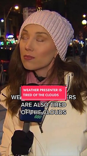 Popping off on my own forecast. Ontario needs some sun 😭 #weatherreport