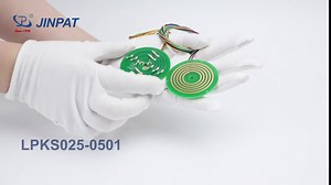 5 Circuits Pancake Slip Rings with Gold-Gold Contact and a Wide Range of Working Temperature