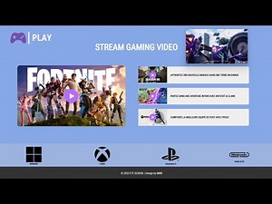 🎮How to Create a Game Stream Web Page like Twitch or YouTube📹 with HTML, CSS & JS