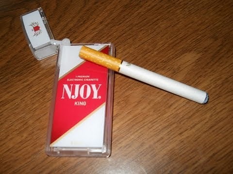 NJOY electronic cigarette vaping review - ecig
