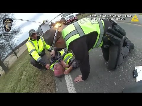 Body camera video of state troopers saving man from cardiac arrest