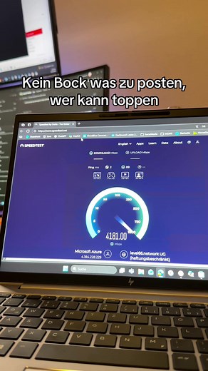 Weird Flex i know💅 #kerberosit #fyp #it #speedtest #internet