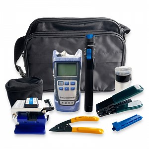 [Hot Item] FTTH Fiber Optic Equipment Cable Tool Kit with Visual Fault Locator