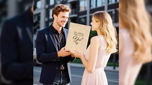 Champagne Gold Engagement Party Decorations, Happy Engagement Guest Book Alternative 18"x12" Elegant Signature Sign in Book, Engagement Signing Card Board & Engaged Keepsake Gift for Couples