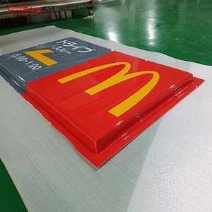 [Hot Item] High-Quality LED Outdoor Wall Decorative Logo Storefront 3D Signage