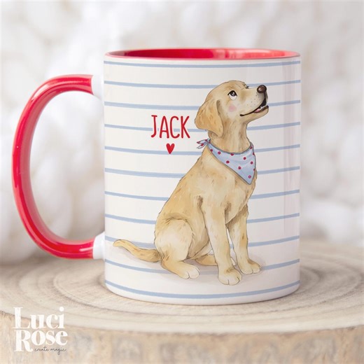 Personalised Labrador Gift Mug Yellow Labrador Gift Labrador Dog Mum Gift Labrador Art Labrador Dog Lover Birthday Gift Personalised Mug Pet - Etsy UK