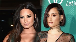 Demi Lovato Seductively Kisses & Straddles Kehlani On-Stage -- See the Sexy Video!