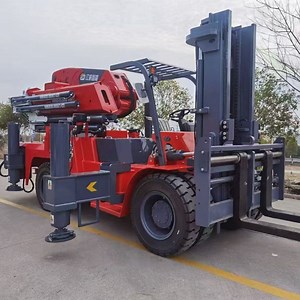 [Hot Item] Rugged Forklift Crane with Hydraulic Telescopic Boom, Capable of Extending with Load