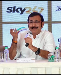 Asha Bhosle ka taanpura chalta rahta hai - Sudesh Bhosle. Speaking about Asha Bhosle@90 Live In Concert In Dubai Press Conference. #AshaBhosle #SudeshBhosle | Indian Television Academy
