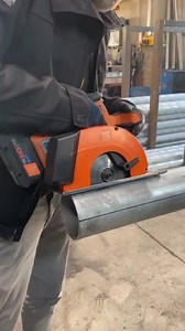 1.2K views | The F-IRON cuts tubes  As well as being compatible with Bosch 18v ProCore batteries, our F-IRON CUT 57 AS cuts steel sheets up to 24mm. Perfect for straight, long cuts thanks to its compatibility with common guide rails (#Makita, #Bosch, #Festool, #Mafell) via the removable adapter.  #boschpowertools #fein #madeformetal #sheetmetal #sheetmetalworker | Fein | Facebook