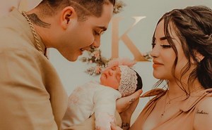 Video Kimberly Loaiza y Juan de Dios Pantoja comparten el nacimiento de Kima