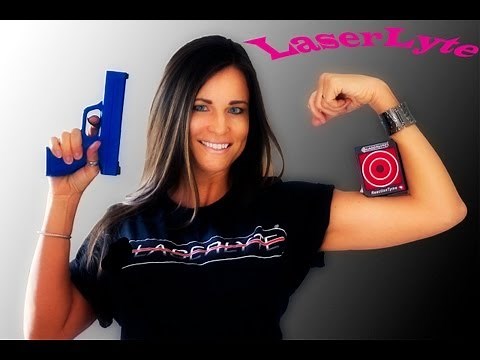 LaserLyte training system Shooting guns without ammo