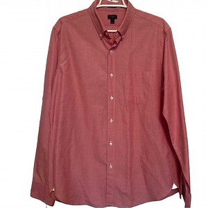 J Crew - Men’s size L Slim Button Down - Weathered Rose