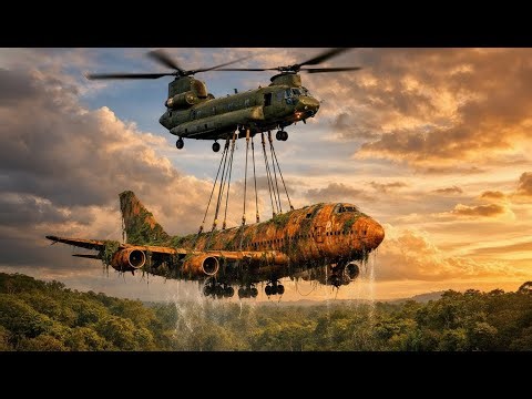 Insane Restoration — Abandoned Boeing 747 50 Years in Jungle to Flight-Ready Icon