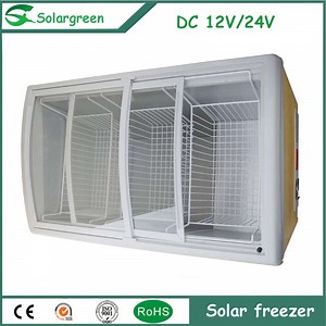 [Hot Item] DC 12V 24V Solar Powered Refrigerator Chest Freezer for Panama