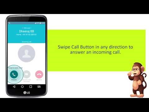 LG How To Use Answering and rejecting a call Support for Apple Samsung smart phones user guide