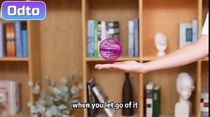 Galaxy Flying Orb Ball Toys - 2023 Upgraded Cosmic Globe Boomerang Ball Hover Ball for Kids Adult Boys Girls 360°Rotating Indoor Outdoor Flying Ball Cool Toy Gift (Red)