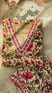 5.7K views · 43 reactions | Indian wear in summer calls for pretty florals and airy fabrics! Shop our most wanted pick for the season. . . To Shop - Click on the link below  https://www.theloom.in/multicolor-printed-cotton-suit-set-of-3-pjs1199-1-poch1 . . 퐆퐞퐭 퐞퐱퐭퐫퐚 퐜퐚퐬퐡퐛퐚퐜퐤 퐮퐩퐭퐨 퐑퐬.ퟐퟎퟎퟎ . (theloom,mostloved, indianfashion, theloomandme, fashion, fashion trends, fashion hacks, summer fashion) | The Loom | Facebook