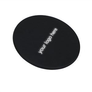 [Hot Item] Promotion Gift Custom LED Logo Qi Fast Wireless Charging Pad