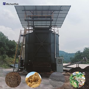 [Hot Item] Soybean Dregs Fermentation Machine - Food Processing Waste Treatment Solution