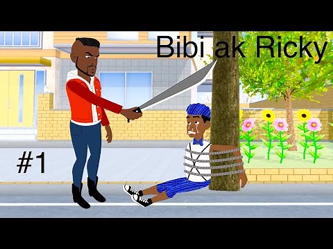 BIBI AND RICKY PART 1 - Tikomik - Ti Comic - Ti Comic - Creole Cartoon - Haitian Cartoon.