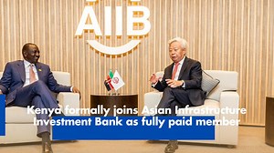 2.4K views · 66 reactions | Kenya has formally joined the Asian Infrastructure Investment Bank (AIIB) as a fully paid member. | The Star, Kenya | Facebook
