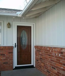 [Hot Item] Fiberglass Composite Doors Wood Grain with Cheap Price