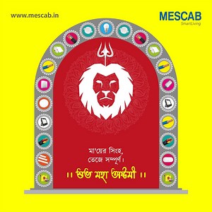 আজ মহা অষ্টমী। সারা বিশ্ব চরাচর মাতৃ পুজোয় মগ্ন। সিংহও 女 তার তেজে...