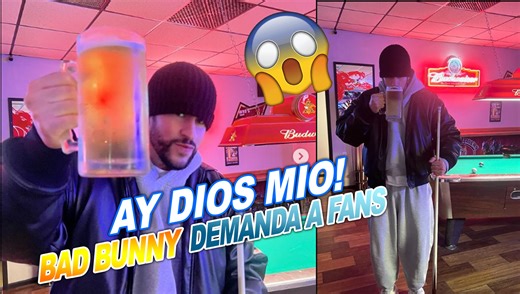 Ay Dios mio ! bad bunny como el diache demanda a fanatico | esta de cumpleaños numero 30 | ViralesyFamosas