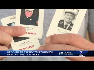 Fire chaplain taking steps to honor lives lost in 9/11 attacks