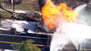 Fire Breaks Out in Concord After Construction Crew Hits Gas Line