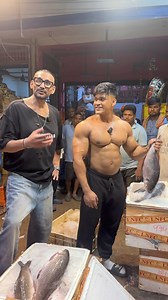 Fish market of Kolkata - bodybuilder ke saath | Tarun Gill