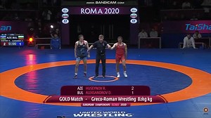 Rafiq Hüseynovun (82 kq) doqquz ildən sonra gələn ikinci Avropa çempionluğu💪🇦🇿🥇 #azerbaijan #grecoroman #wrestling #europeanchampionship #champion #gold #medal #winner #rome | Azərbaycan Güləş Federasiyası - Azerbaijan Wrestling Federation