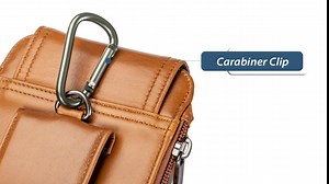 Hengwin Belt Pouch for Samsung Galaxy A14 5G A12 A04e A04s A03s A02s A23 A54 5G S23 Ultra S22 Ultra Note 20 Ultra Case with Belt Clip Leather Cell Phone Holster Belt Bag Men Purse Card Holder (Brown)