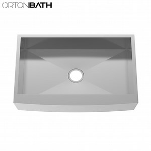 [Hot Item] Ortonbaths 30 Inch Farmhouse Sink Single Bowl Stainless Steel Farmhouse Workstation Kitchen Sink 16 Gauge Stainless Steel Kitchen Sink