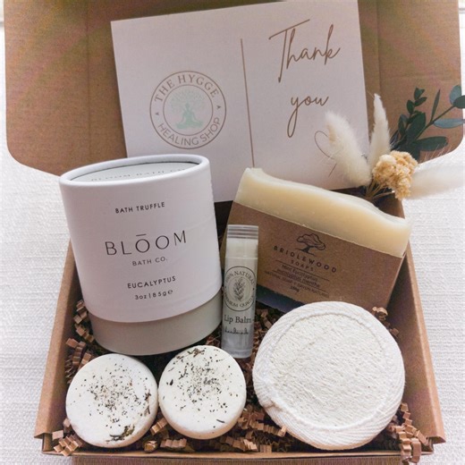 Self Care Spa Gift Box: Stress Relief & Relaxation Set - Etsy