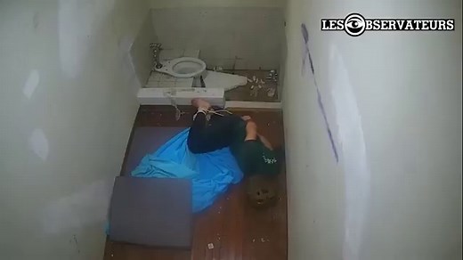 Surveillance footage reveals shocking treatment of migrant in South Korean detention