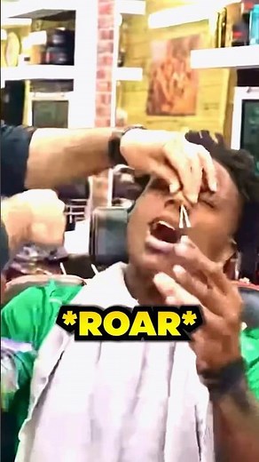 IShowSpeed gets a nose wax 👃#ishowspeed #speed #shorts