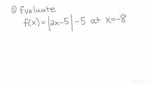 How to Evaluate Absolute Value, Rational, and Radical Functions | Precalculus | Study.com
