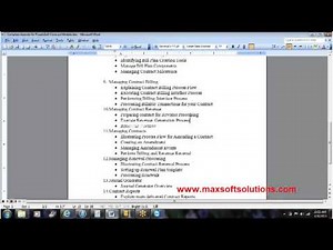 people soft FSCM Contract module Introduction|People soft fscm online training |maxsoftsolutions