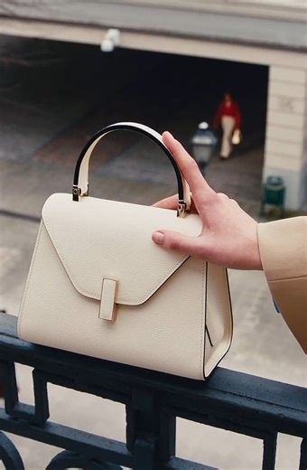 The Hand Touch: classic sobriety and everyday spontaneity informs the Iside identity​. #Valextra #Adora | AdoraMNL