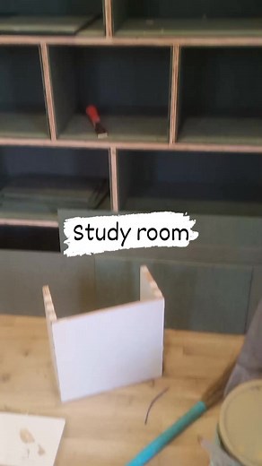 Work in progress Study room #carpentry #study #interior #tabledecor #ajitfurnituredesign | Ajit Furniture design