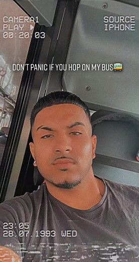 Pakistani Bus Driver in Birmingham, UK