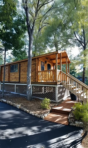 Beautiful Amish Log Cabin 🤩 | Affordable Log Cabins