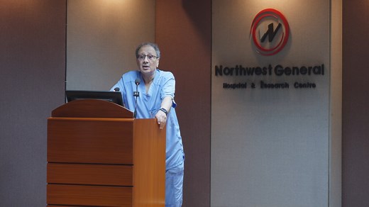 Northwest General Hospital commemorated World Population Day on the 11th of July, 2023. The event comprised a series of presentations and discussion sessions pertaining to the global population crisis and other associated issues. Prof. Dr. Obaid Ullah, Plastic & Reconstructive Surgeon, NWGH and Mr. Ijaz Muhammad Khan, Acting Chief Protection Officer, Child Welfare Commission were among the chief speakers at the event. #NWGH #WorldPopulationDay #EqualityForAll | Northwest General Hospital & Resea