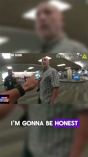Creep Confronted at Airport! [👇FULL VID] #arrest #bodycam #cops