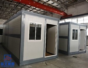 [Hot Item] Prefab Rockwool Sandwich Panel Walls Collapsible Container Tiny House