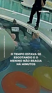 522K views · 3.9K reactions | Um menino ficou preso no fundo de uma piscina. Sua perna foi sugada pelo filtro da piscina, e ele estava debaixo d’água havia quase dois minutos. Enquanto seu irmão e sua mãe gritavam por ajuda, um herói correu para resgatá-lo, mas a tarefa se mostraria difícil demais. | Vitamina + | Facebook